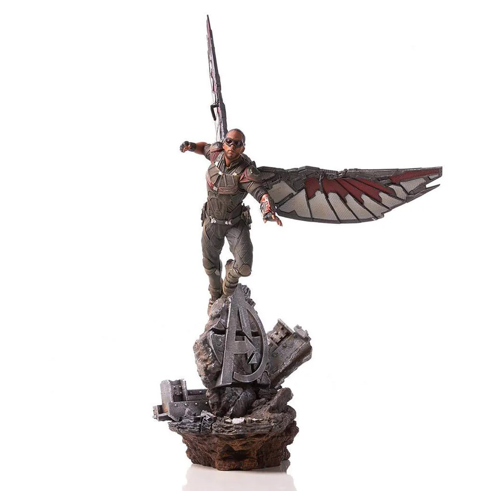 Iron Studios Avengers: Endgame BDS Art Scale Statue 1/10 Falcon - 40cm Afbeelding 1