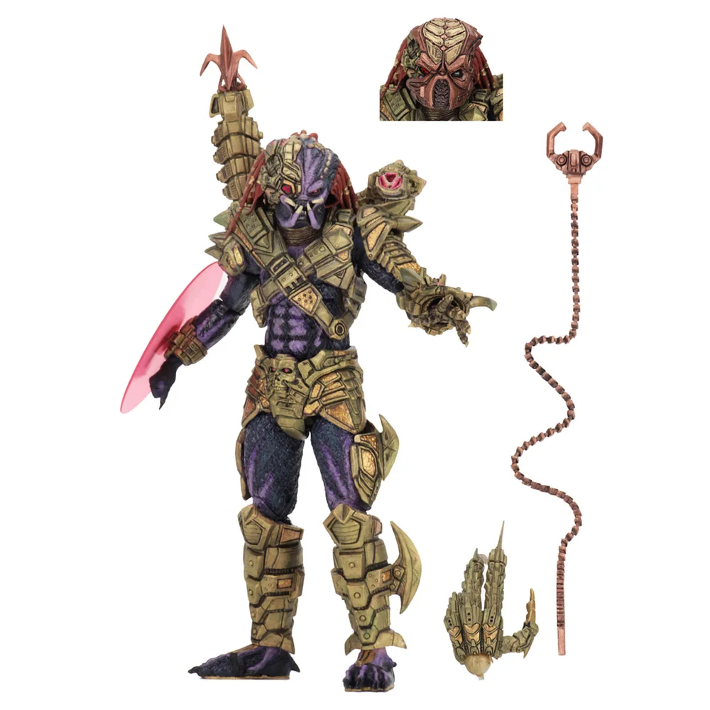 NECA Predator - 17,5 cm Schaal Actiefiguur - Ultieme Lasershot Predator Afbeelding 1