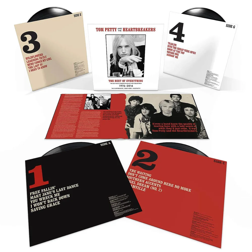 Tom Petty And The Heartbreakers - The Best Of Everything - The Definitive Career Spanning Hits Collection 1976-2016 Vinyl Set Afbeelding 1