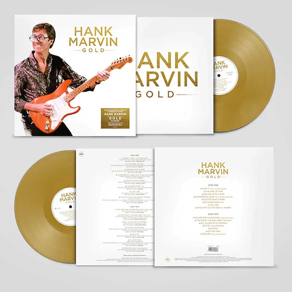 Hank Marvin - Gold (Gold Vinyl) Vinyl Afbeelding 1