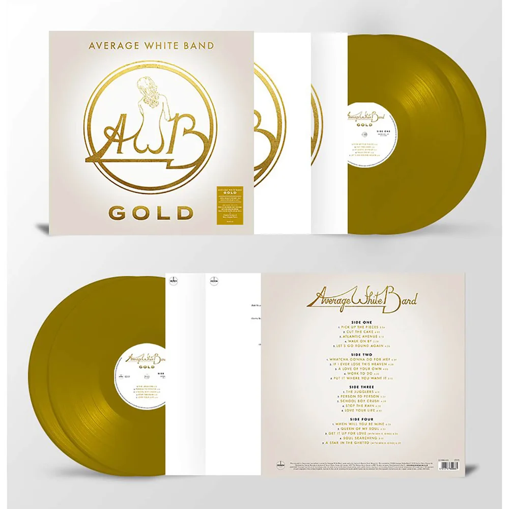 Gemiddelde witte band - Goud 2LP Afbeelding 1