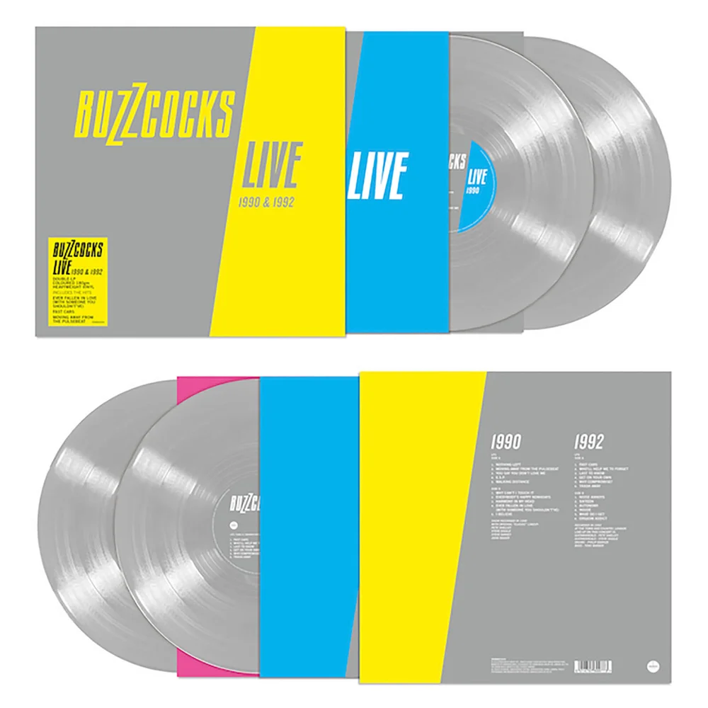 The Buzzcocks - Live 2LP Afbeelding 1