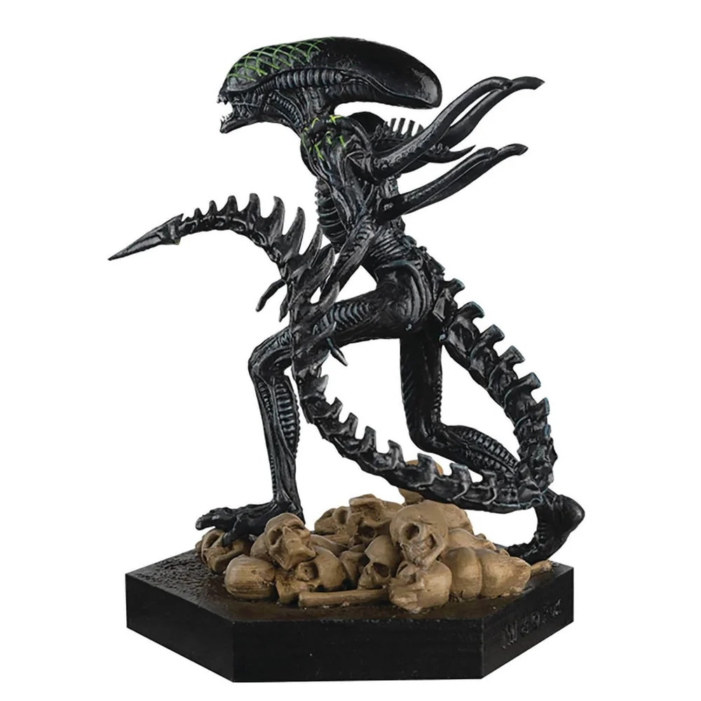 Eaglemoss Collectie - AVP Grid Metallic Xenomorph Hars 13 cm Beeldje Afbeelding 1