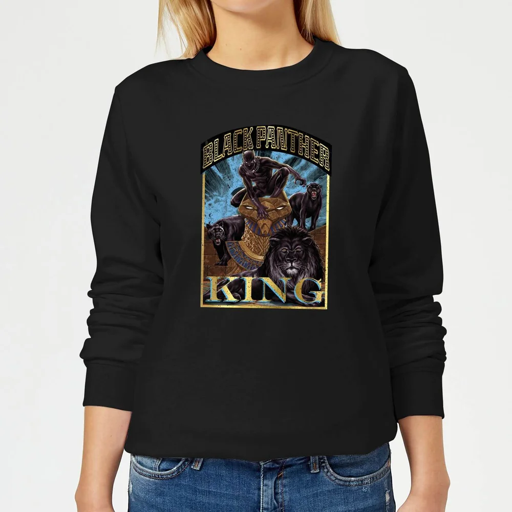 Marvel Black Panther Homage dames trui - Zwart - XS Afbeelding 1