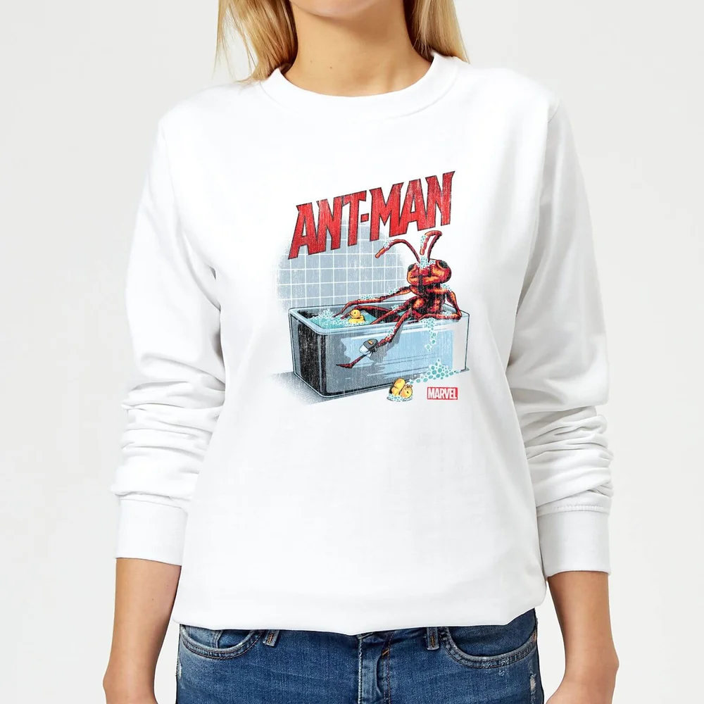 Marvel Ant-Man and the Wasp Bathing Ant dames trui - Wit - XS Afbeelding 1