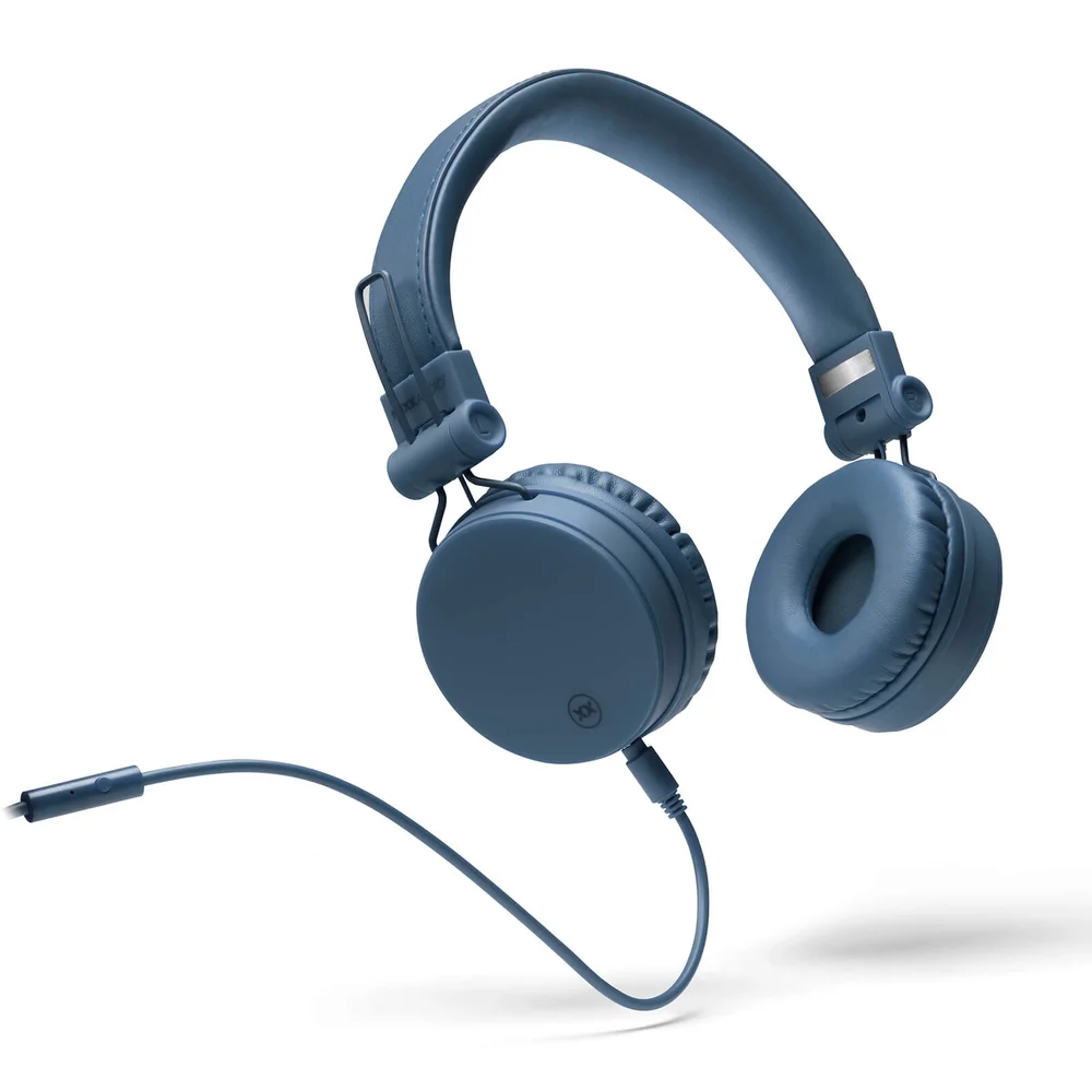 Mixx OX1 Wired 3.5mm Stereo Headphones - Blue Afbeelding 1
