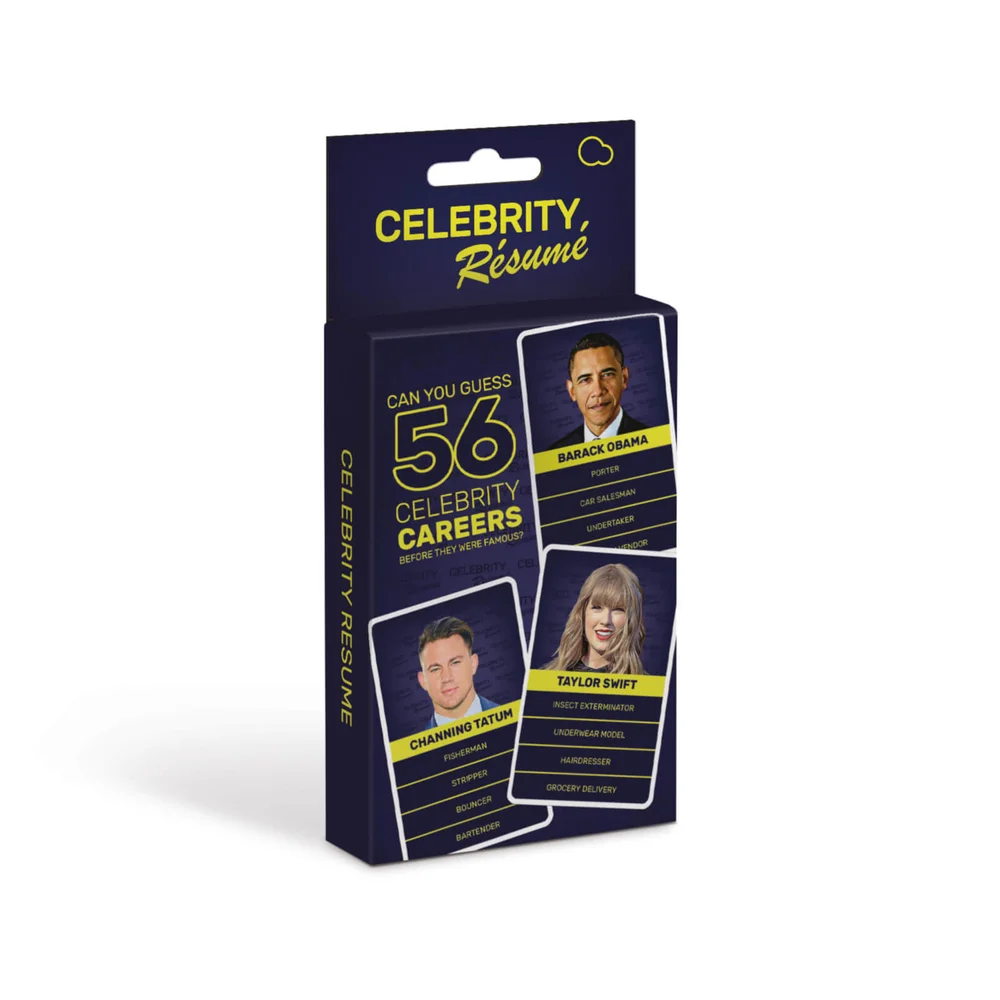 Celebrity Resume Card Game Afbeelding 1