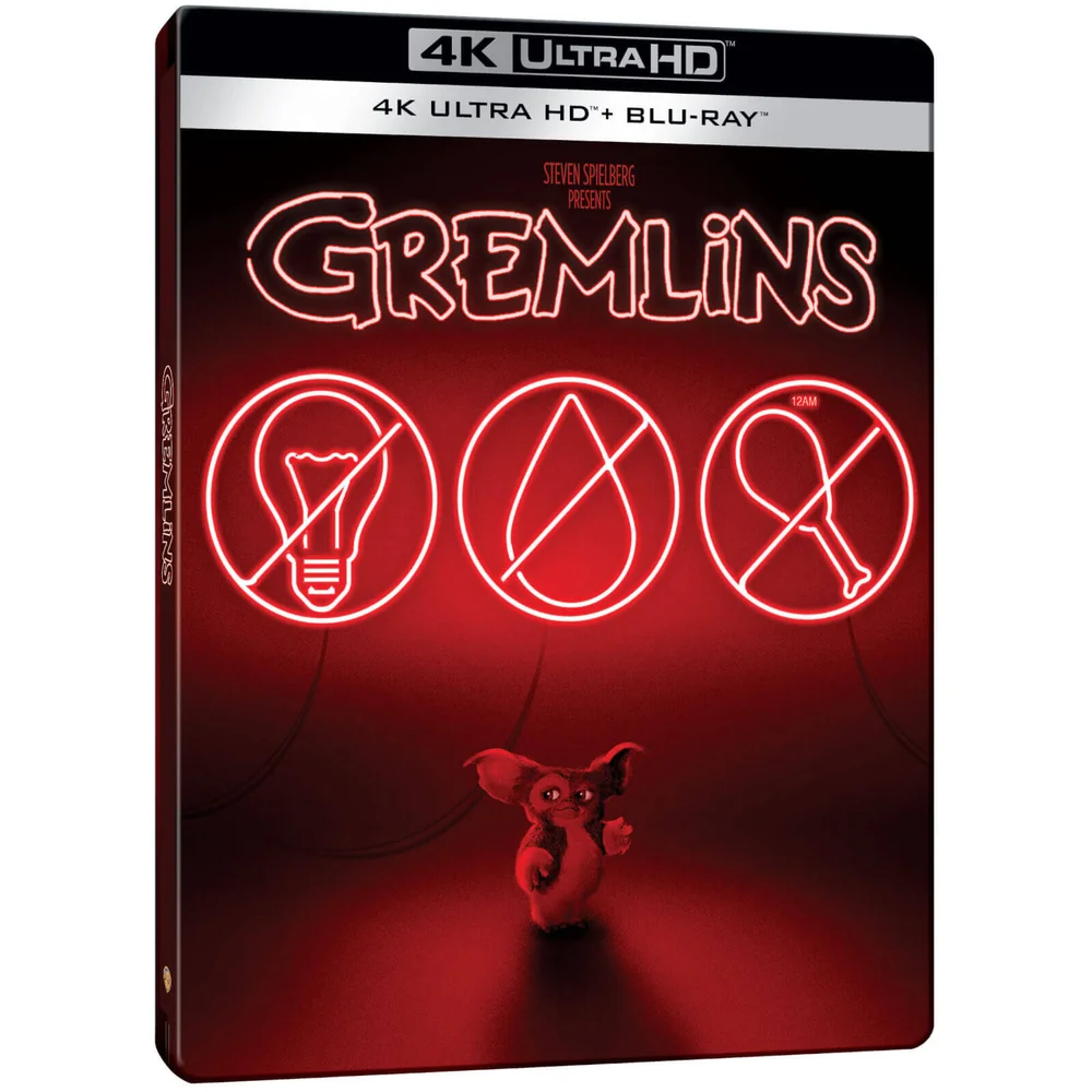 Gremlins - 4K Ultra HD (inclusief 2D Blu-ray) Zavvi exclusief Steelbook Afbeelding 1