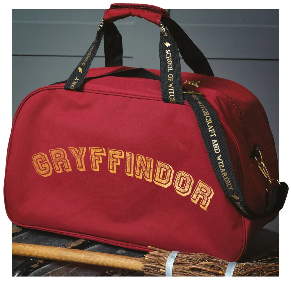 Hogwarts Quidditch Holdall Bag - Red Afbeelding 1