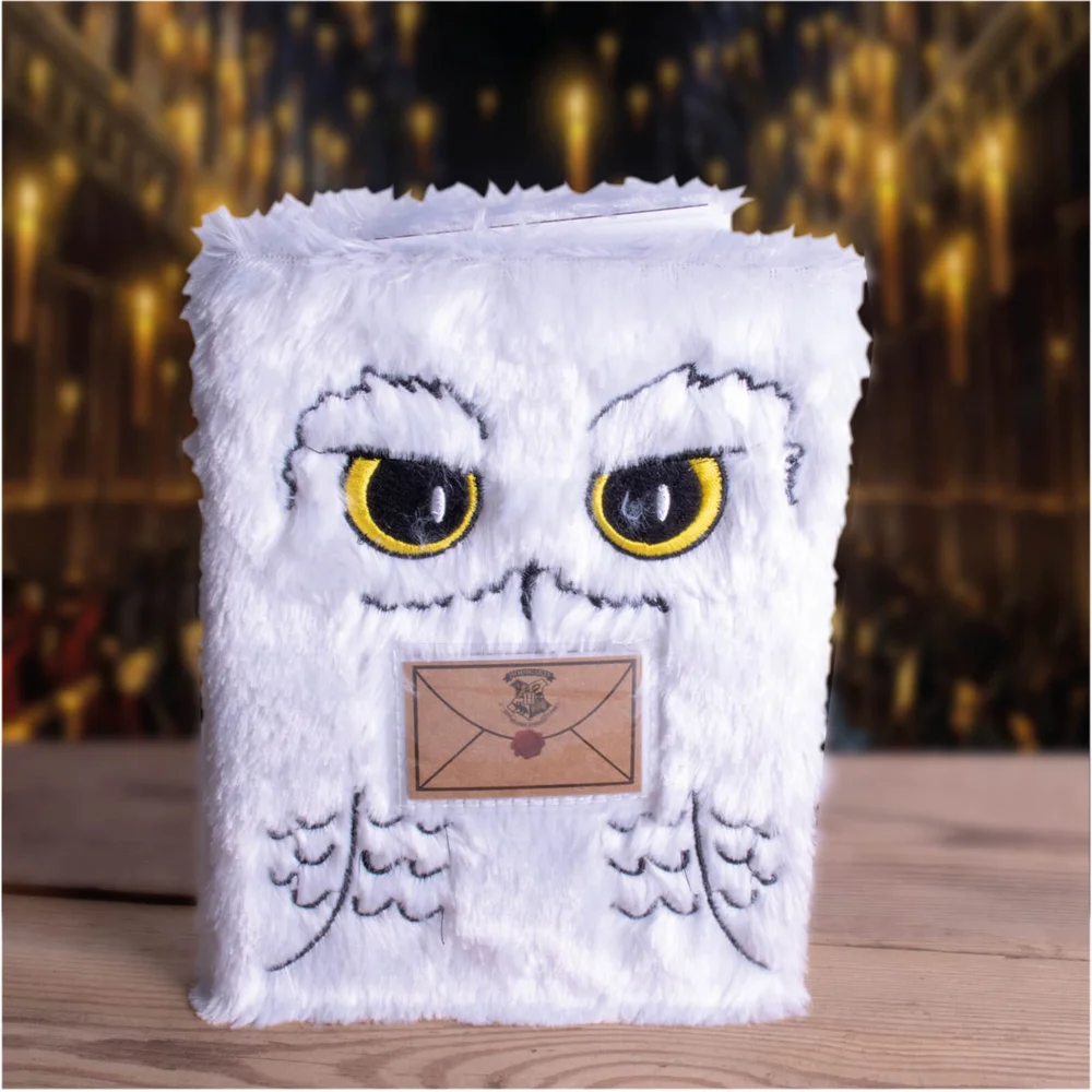 Hedwig A5 pluche notitieboek Afbeelding 1