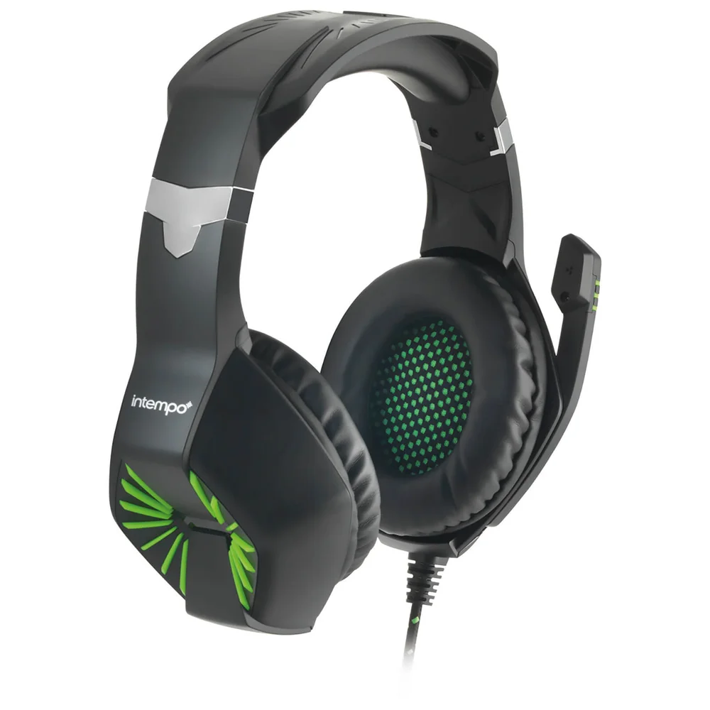 Intempo Gaming Headset - Green Afbeelding 1