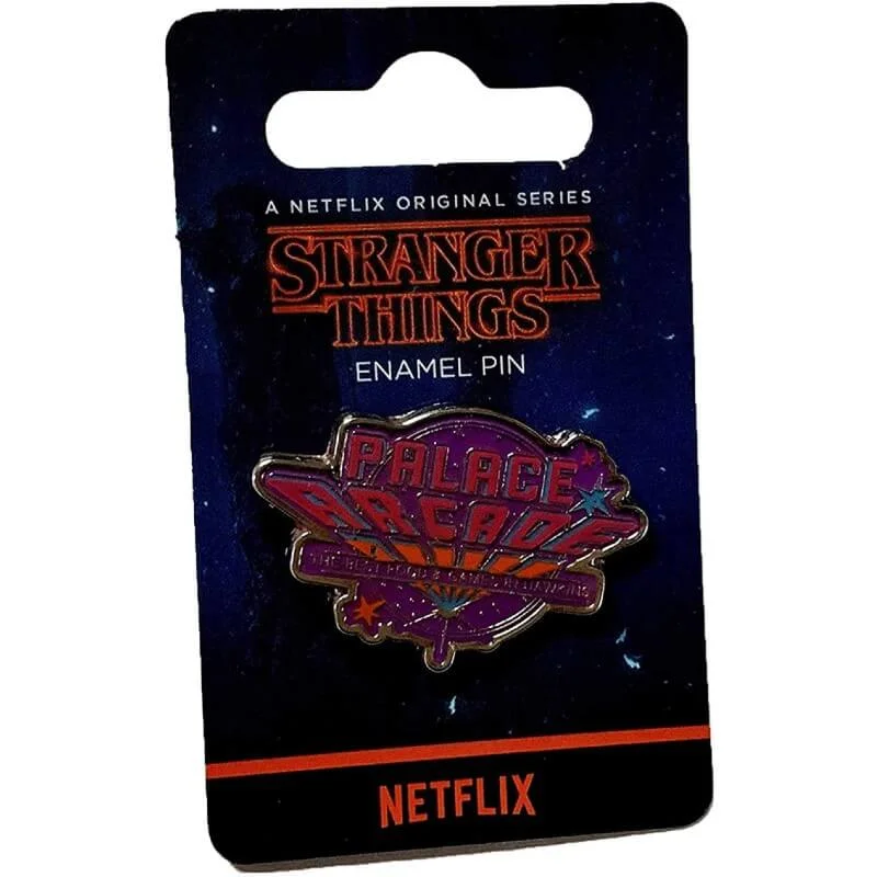 Loungefly Stranger Things Palace Arcade Logo Emaille Pin Afbeelding 1