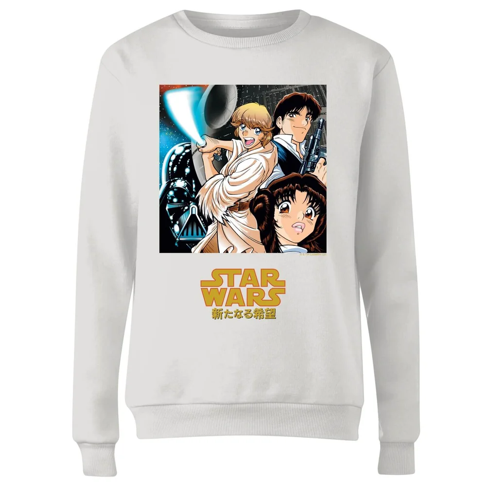 Star Wars Manga Style dames trui - Wit - XS Afbeelding 1