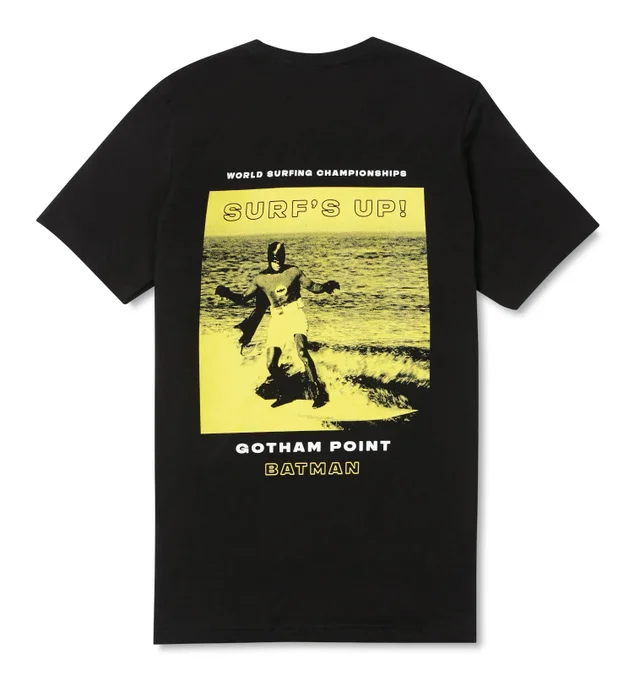 Batman Surf's Up Pow! t-shirt - Zwart