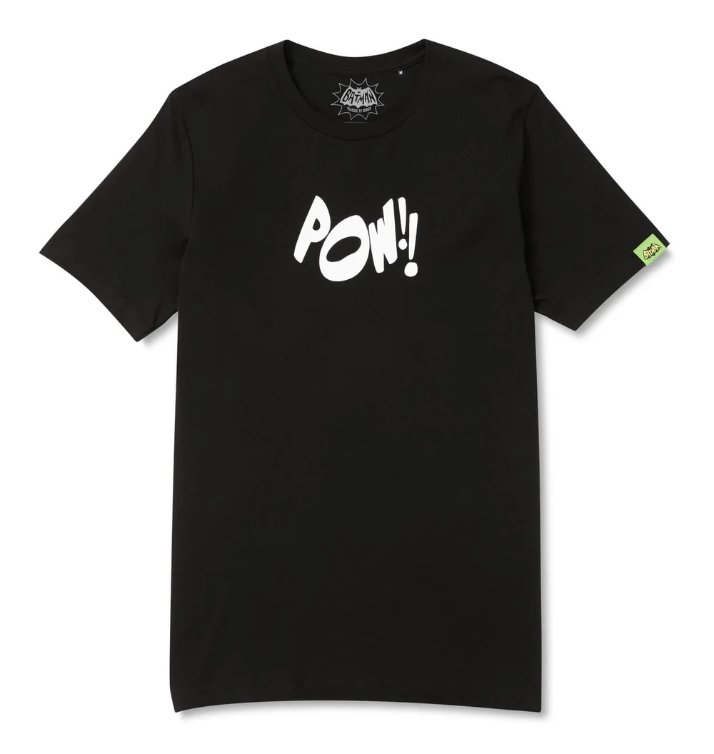 Batman Surf's Up Pow! t-shirt - Zwart - S Afbeelding 1