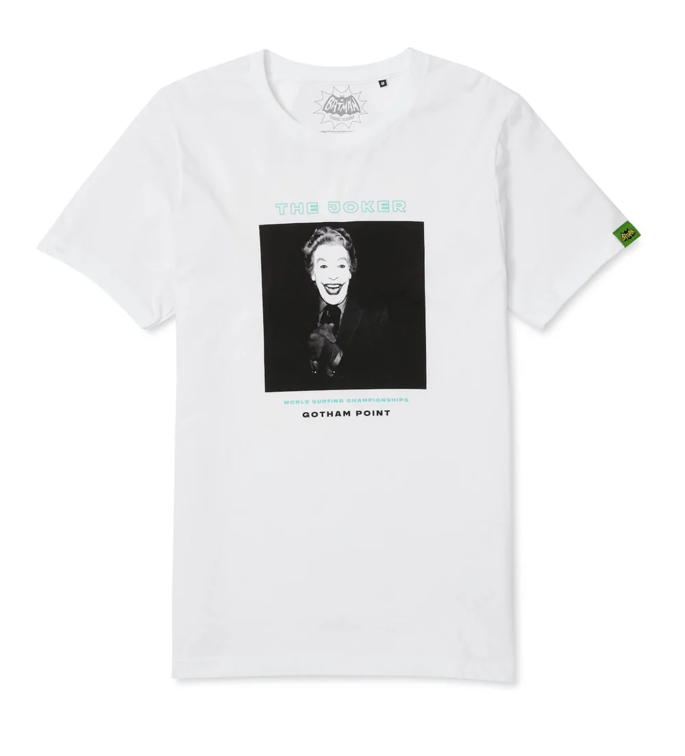 Batman Surf's Up The Joker t-shirt - Wit - S Afbeelding 1