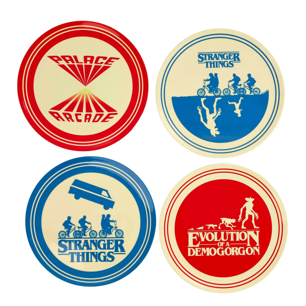 Funko Homeware Stranger Things Melamine Plate Set Silhouette Afbeelding 1