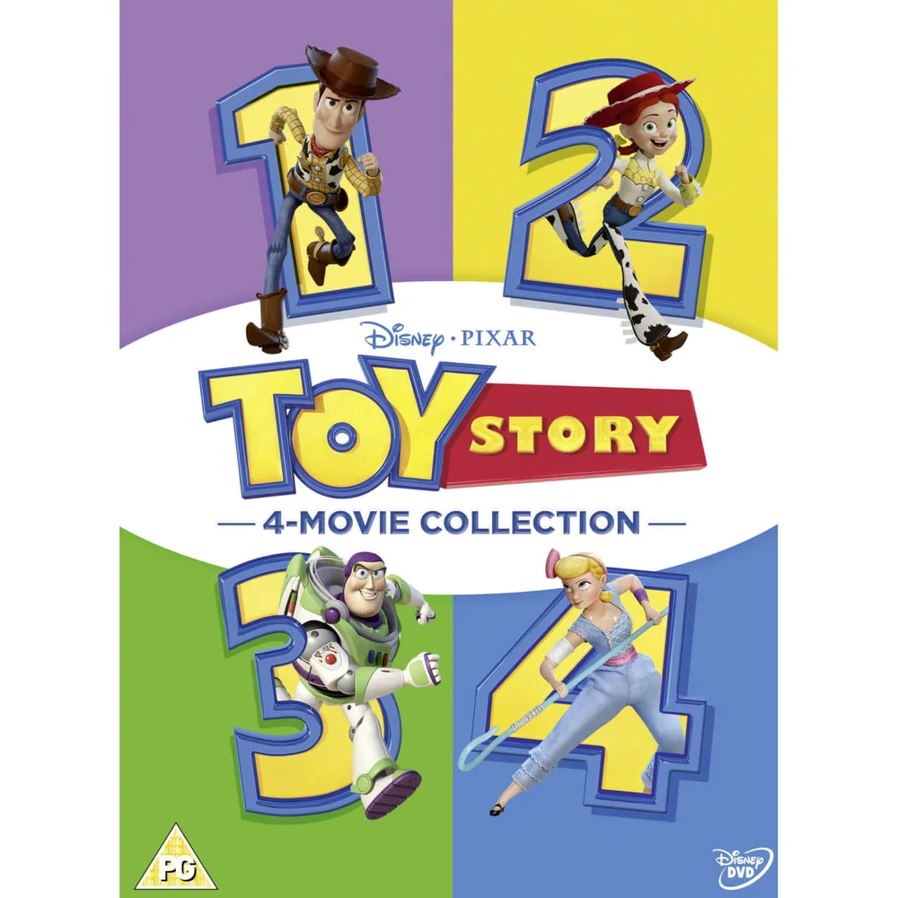 Toy Story 1-4 Complete boxset Afbeelding 1