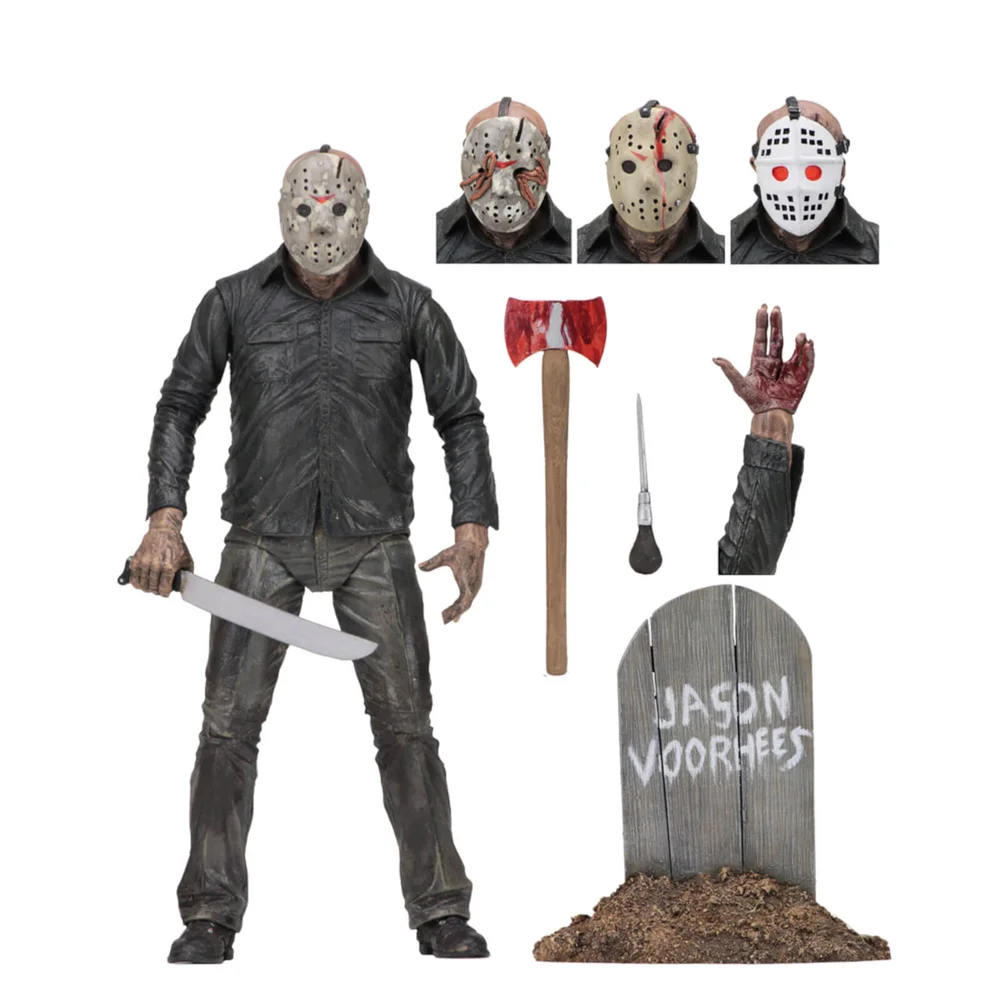 NECA Friday the 13th - 17,5 cm Action Figure - Ultimate Part 5 Jason Afbeelding 1