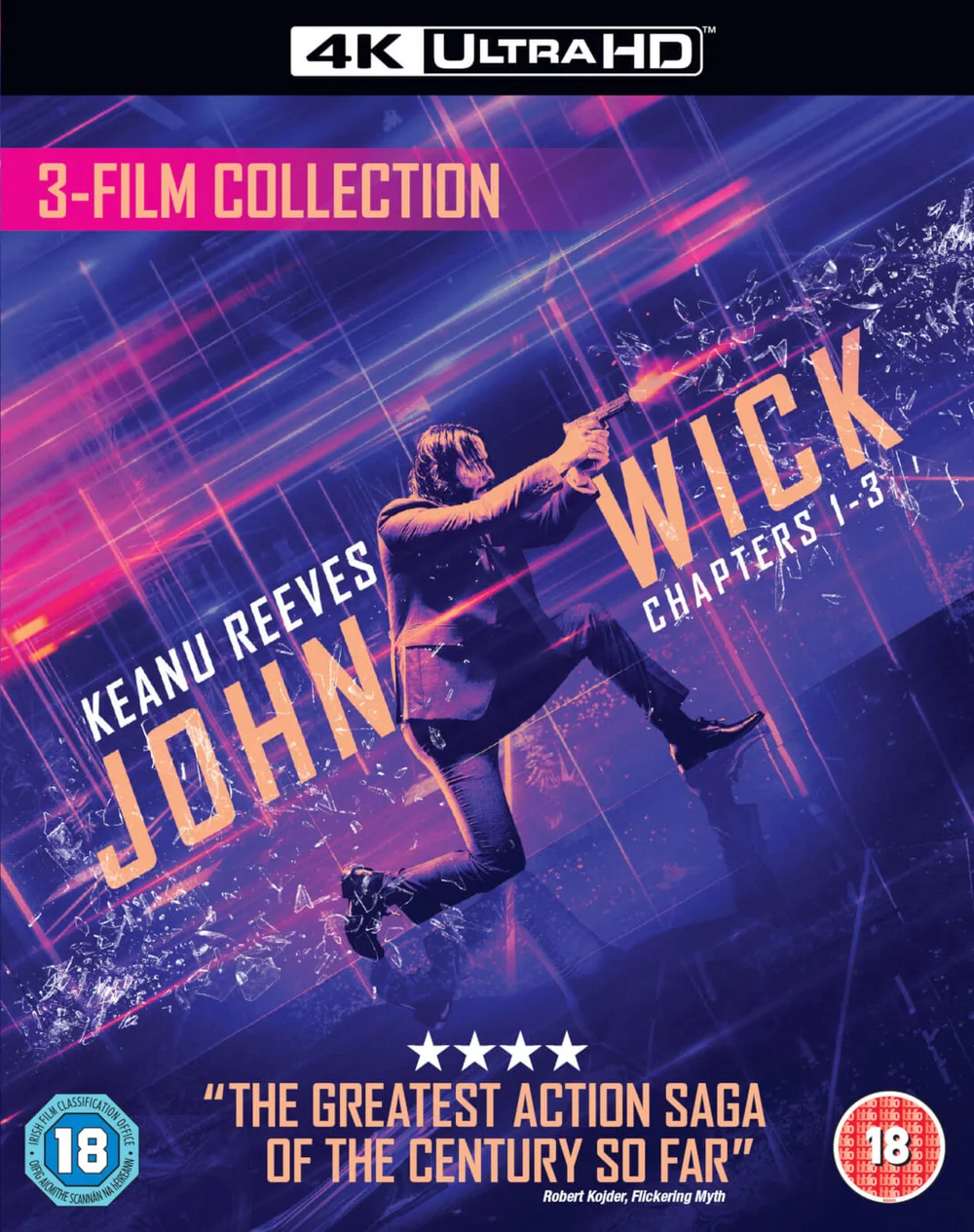 John Wick Driedubbele Boxset - 4K Ultra HD Afbeelding 1