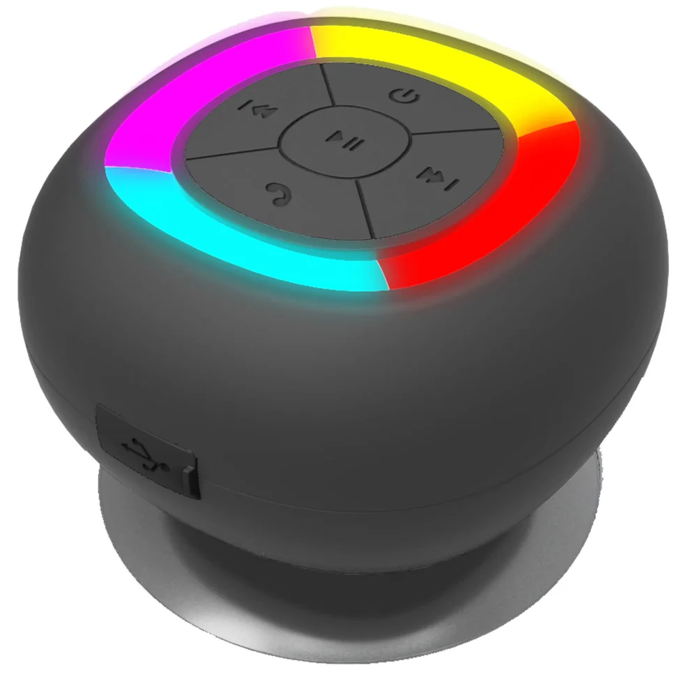 Sharper Image LED Google Assist Shower Speaker Afbeelding 1