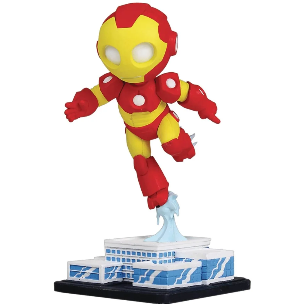 Gentle Giant Marvel Animated Mini-Heroes Iron Man PVC Statue - 7cm Afbeelding 1