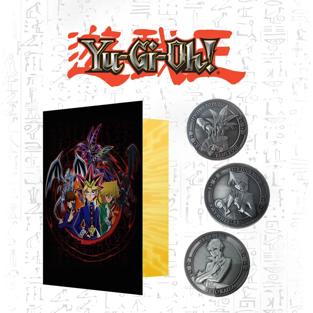 Yu-Gi-Oh! Munten Album Set (Inclusief alle 3 de verzamel munten) Afbeelding 1