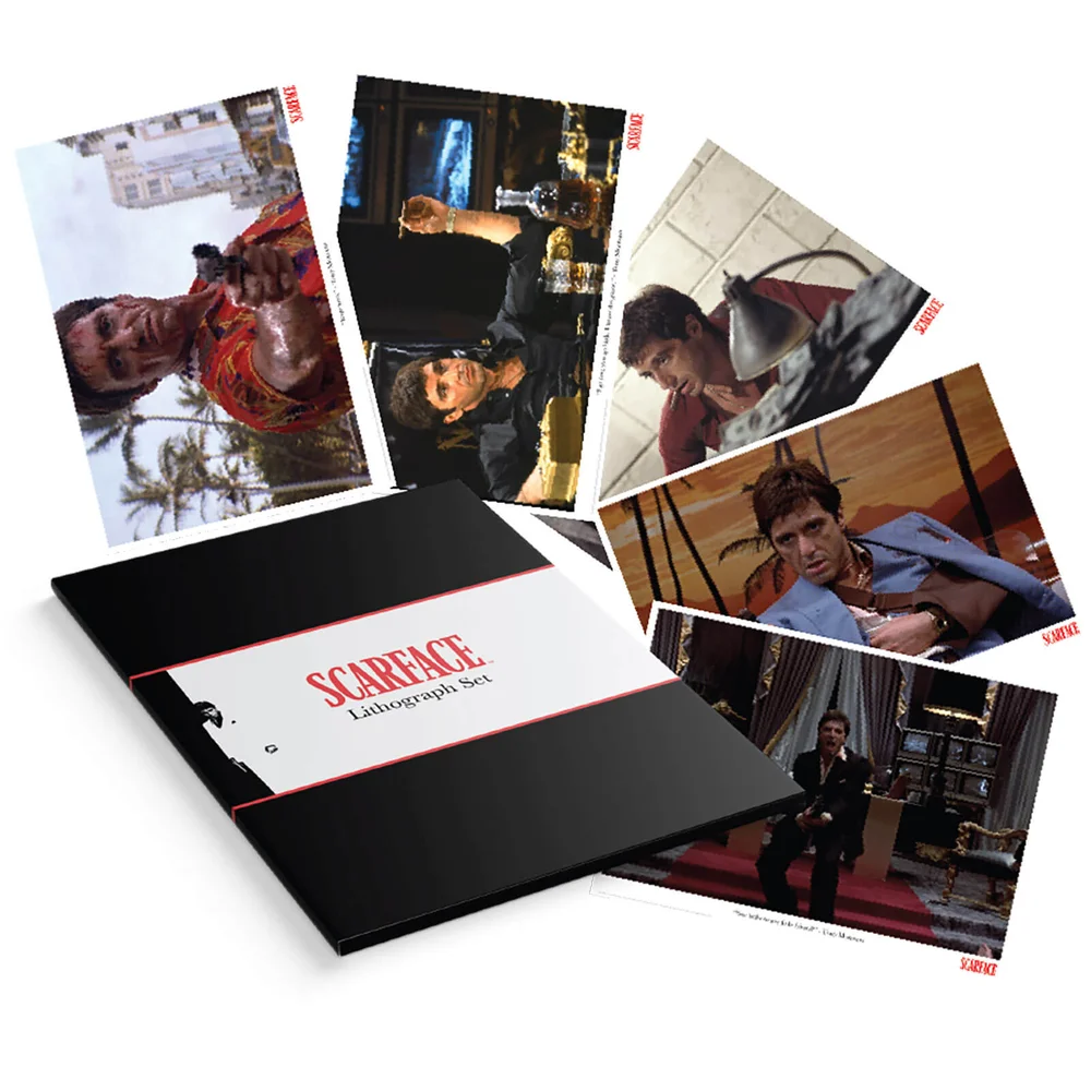 Scarface Lithograph - Set of 5 Prints Afbeelding 1