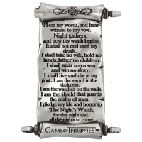 Game of Thrones Nachten horloge magneet - undefined undefined