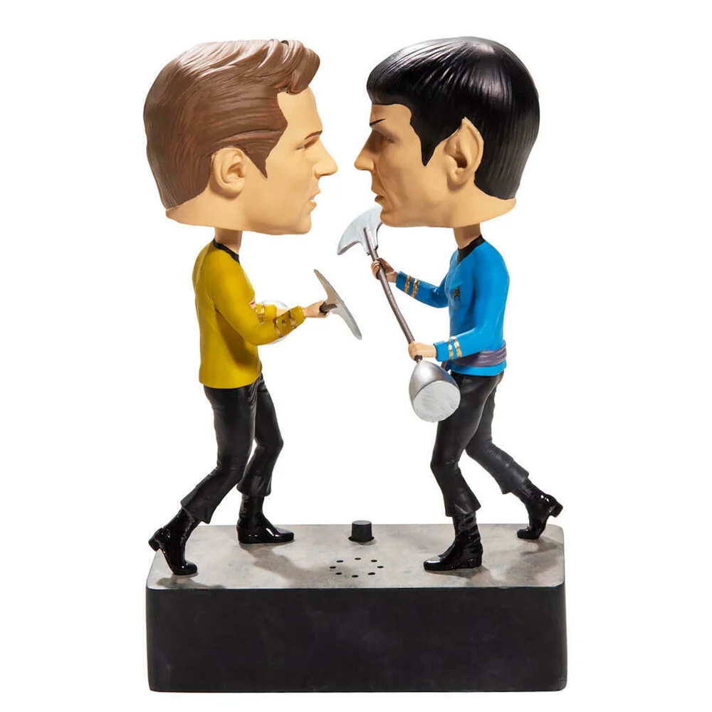 Star Trek Amok Time Kirk vs. Spock Bobble Heads Afbeelding 1