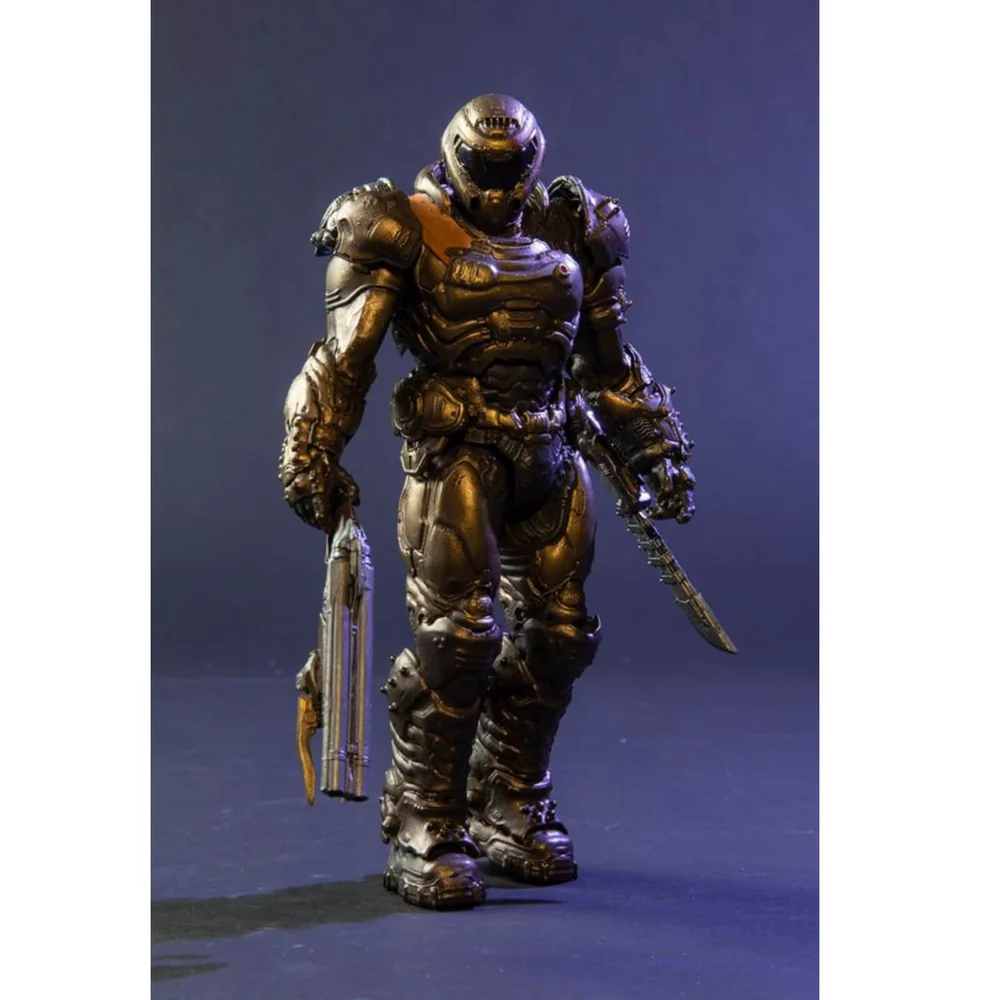 McFarlane Toys DOOM - DOOM Slayer Bronze Variant 7 Inch Figure Afbeelding 1