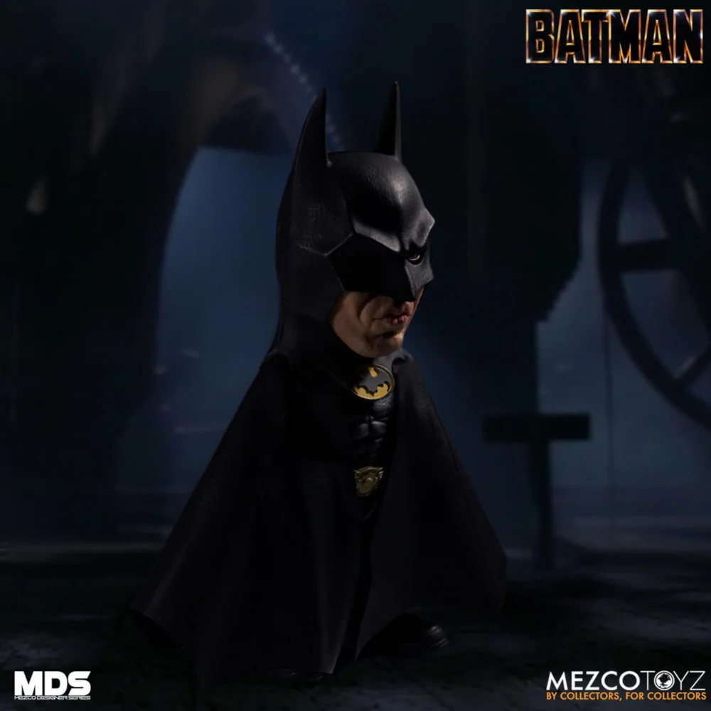 Mezco Batman MDS Deluxe Batman (1989) 15cm Action Figure Afbeelding 1