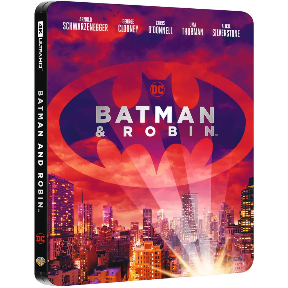Batman & Robin - 4K Ultra HD Zavvi exclusief Steelbook (inclusief 2D blu-ray) Afbeelding 1