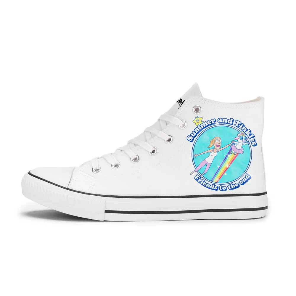 Rick and Morty Summer And Tinkles schoenen - Wit - UK 6.5 / EU 40 - Wit Afbeelding 1