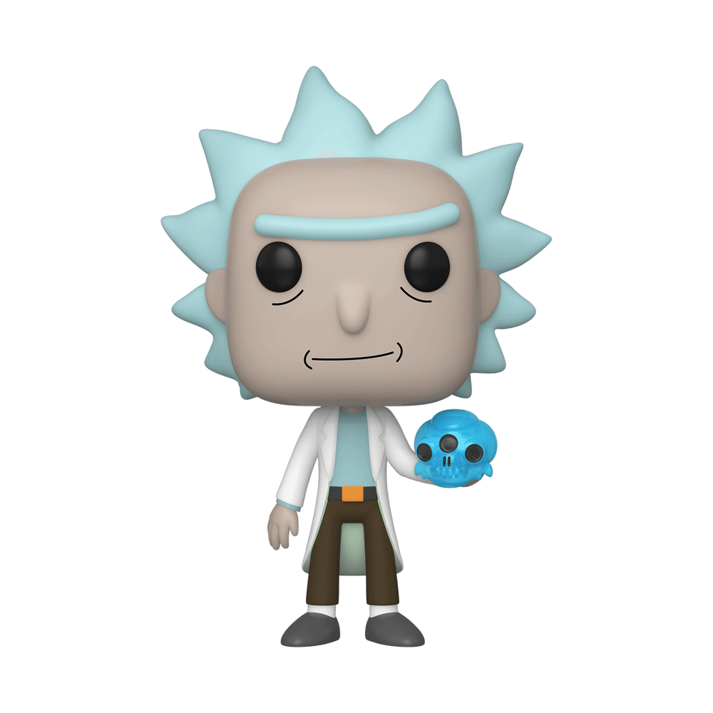 Rick and Morty Rick Skull Pop! Vinylfiguur Afbeelding 1