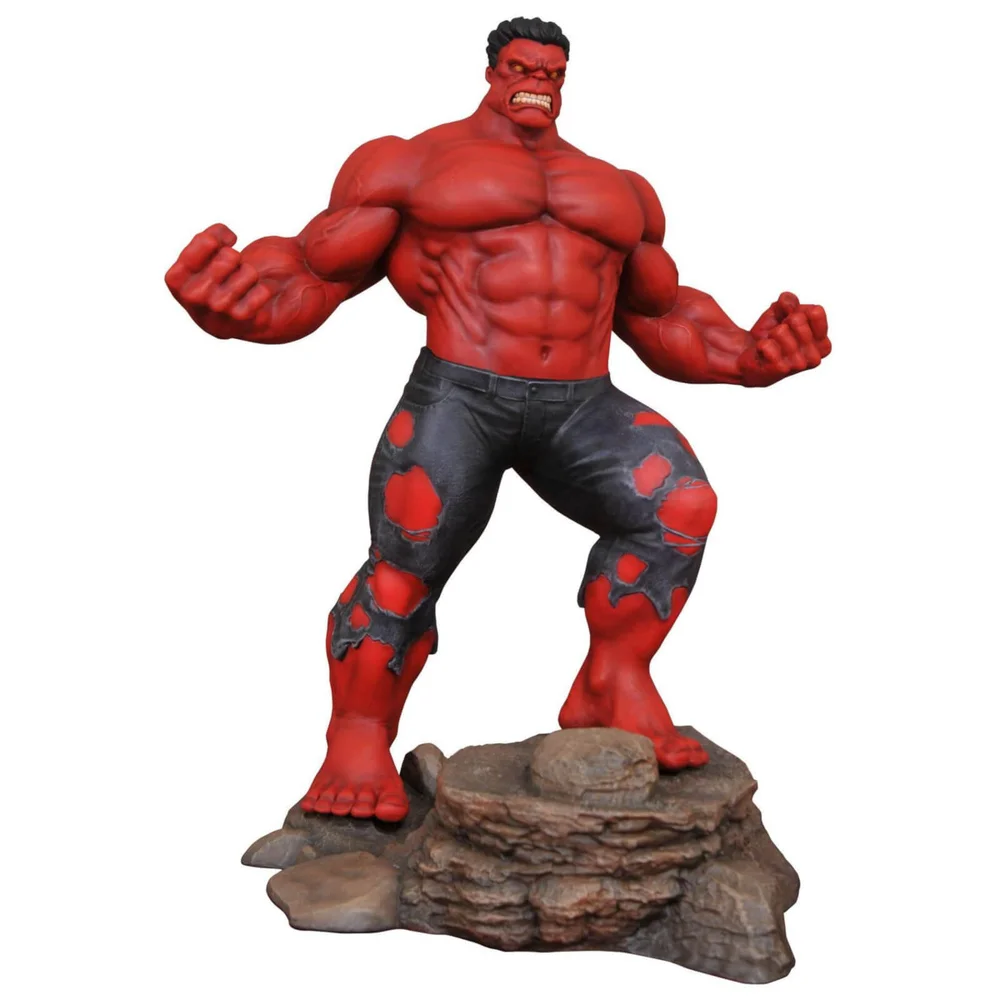 Diamond Select Marvel Gallery PVC Figure - Red Hulk Afbeelding 1
