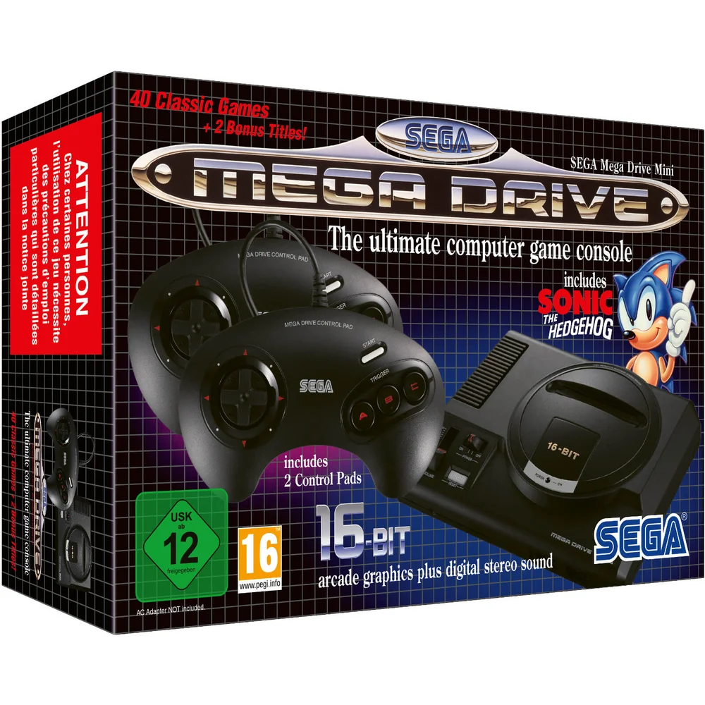 SEGA Mega Drive Mini Console Afbeelding 1