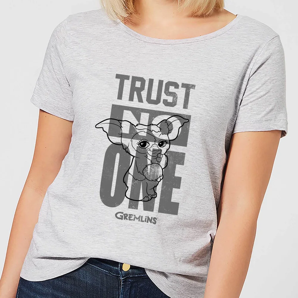 Gremlins Trust One Mogwai Women's T-Shirt - Grey - XS Afbeelding 1