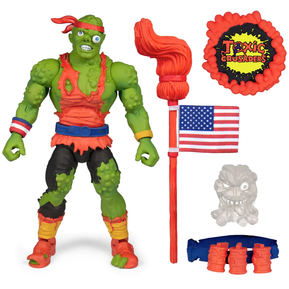 Super7 Toxic Crusader Deluxe Figure Afbeelding 1