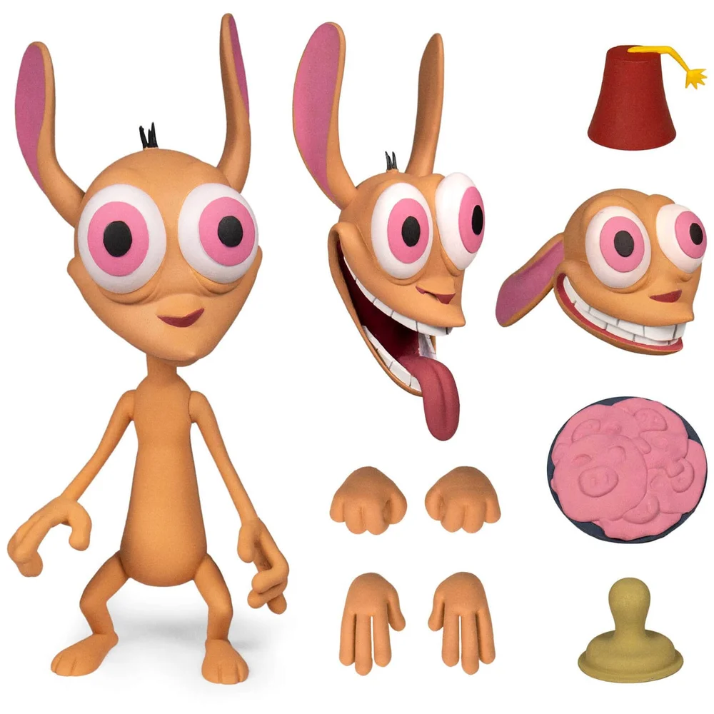 Super7 Ren & Stimpy ULTIMATES! Figuur - Ren Afbeelding 1