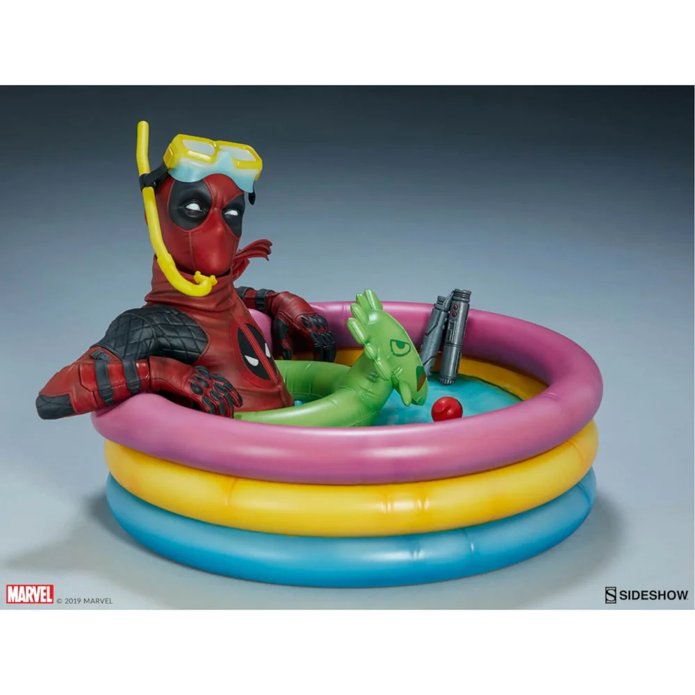 Sideshow Collectibles Marvel Deadpool Kidpool Premium Format Statue 18cm Afbeelding 1