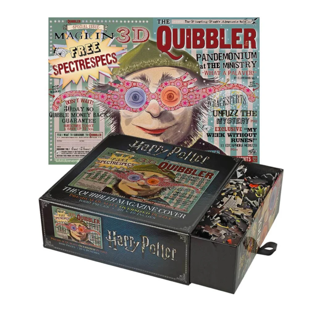 Harry Potter The Quibbler Magazine 1.000 delige legpuzzel Afbeelding 1