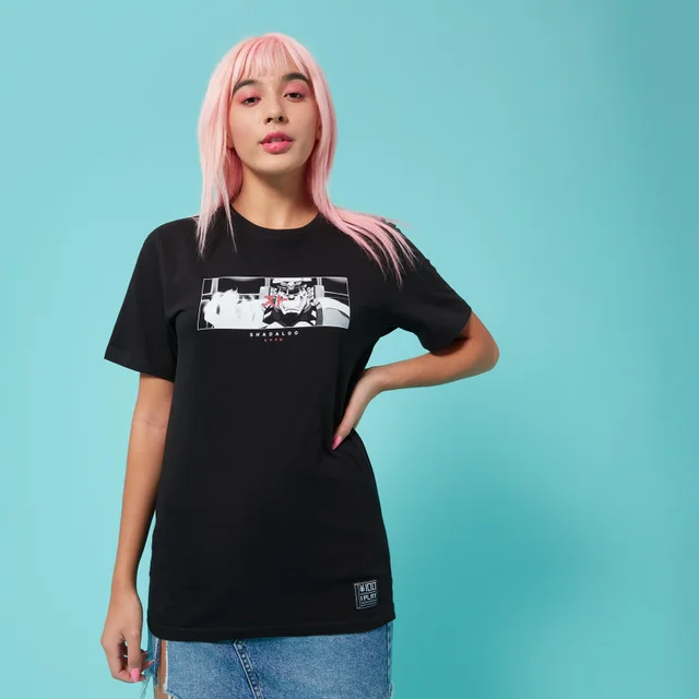 Street Fighter Arcade Heavenly Kings unisex t-shirt - Zwart