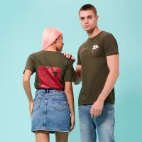Street Fighter Arcade Cammy unisex t-shirt - Donkergroen - undefined undefined