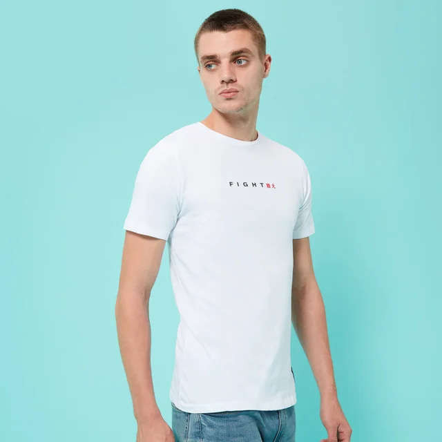 Street Fighter Arcade Fight unisex t-shirt - Wit