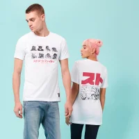 Street Fighter Arcade Vs. unisex t-shirt - Wit
