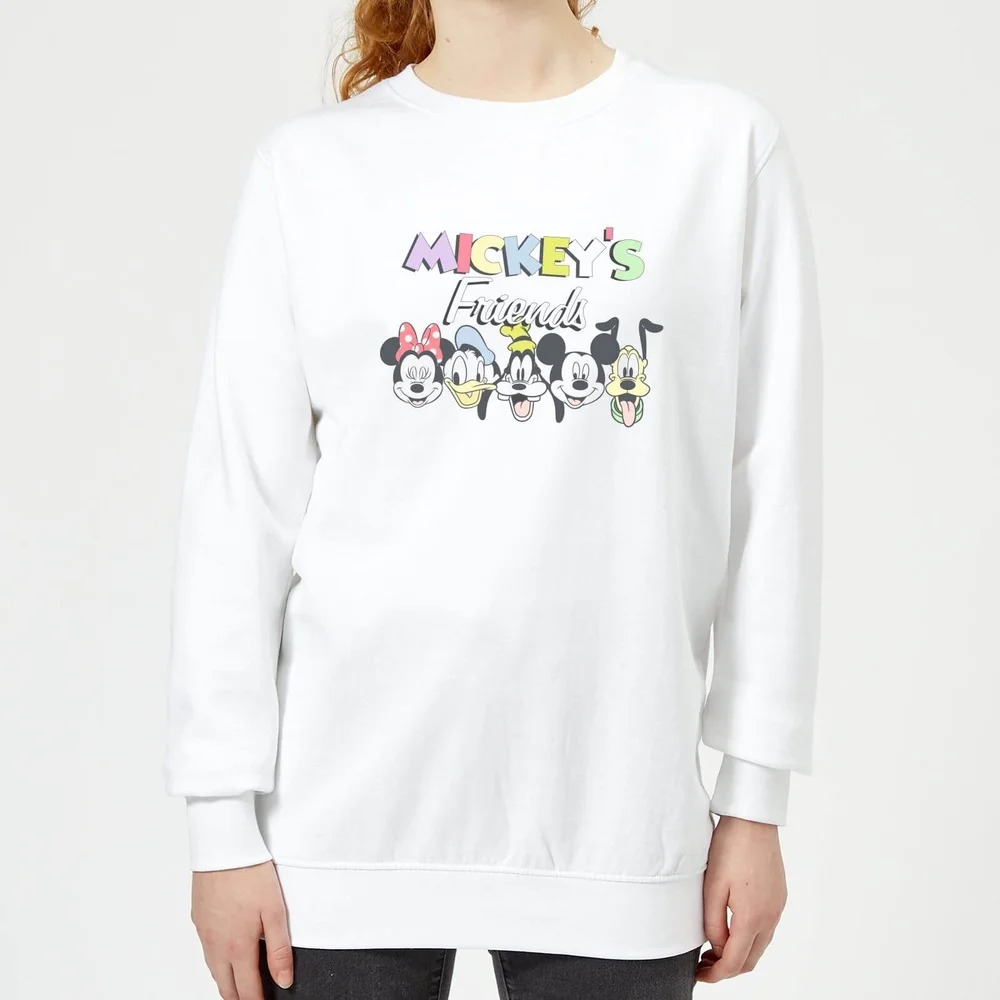 Disney Mickey's Friends Women's Sweatshirt - White - XS Afbeelding 1