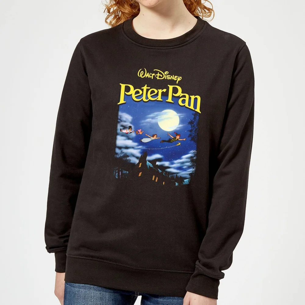 Disney Peter Pan Cover Women's Sweatshirt - Black - XS Afbeelding 1