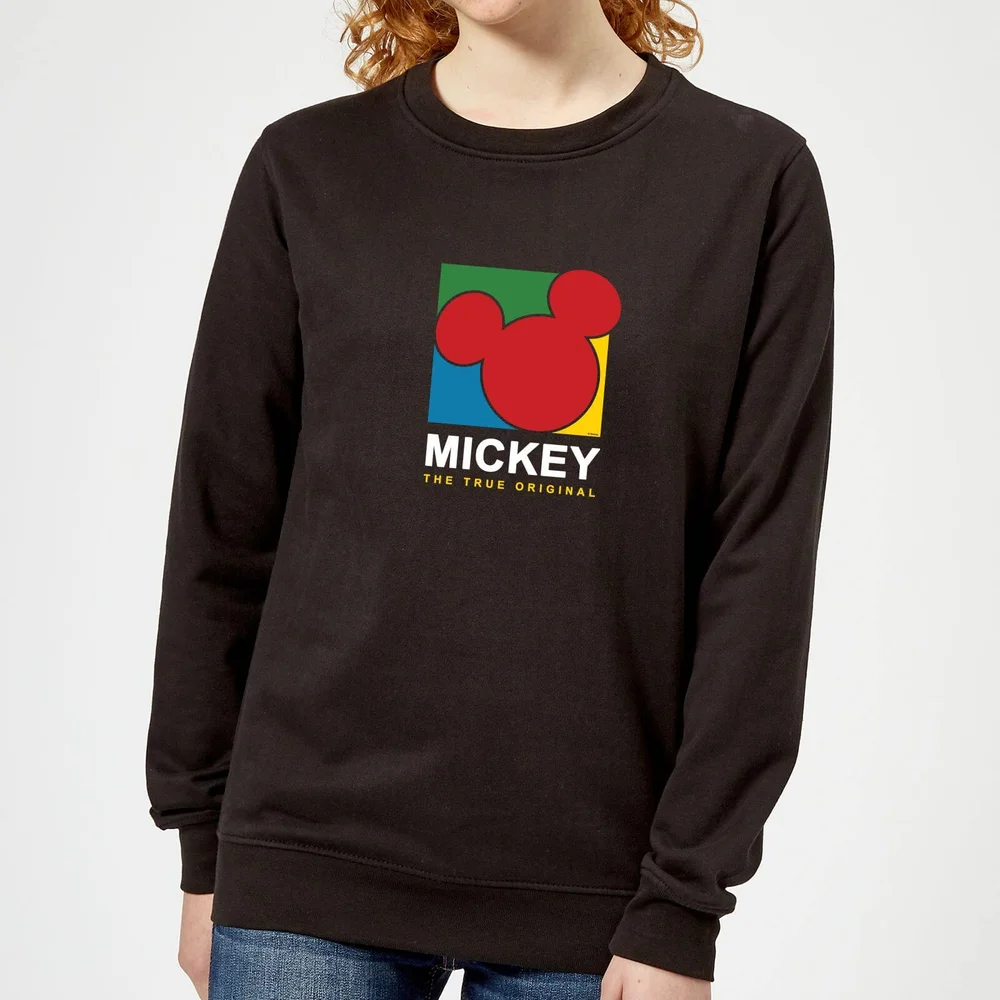 Disney Mickey The True Original Women's Sweatshirt - Black - XS Afbeelding 1