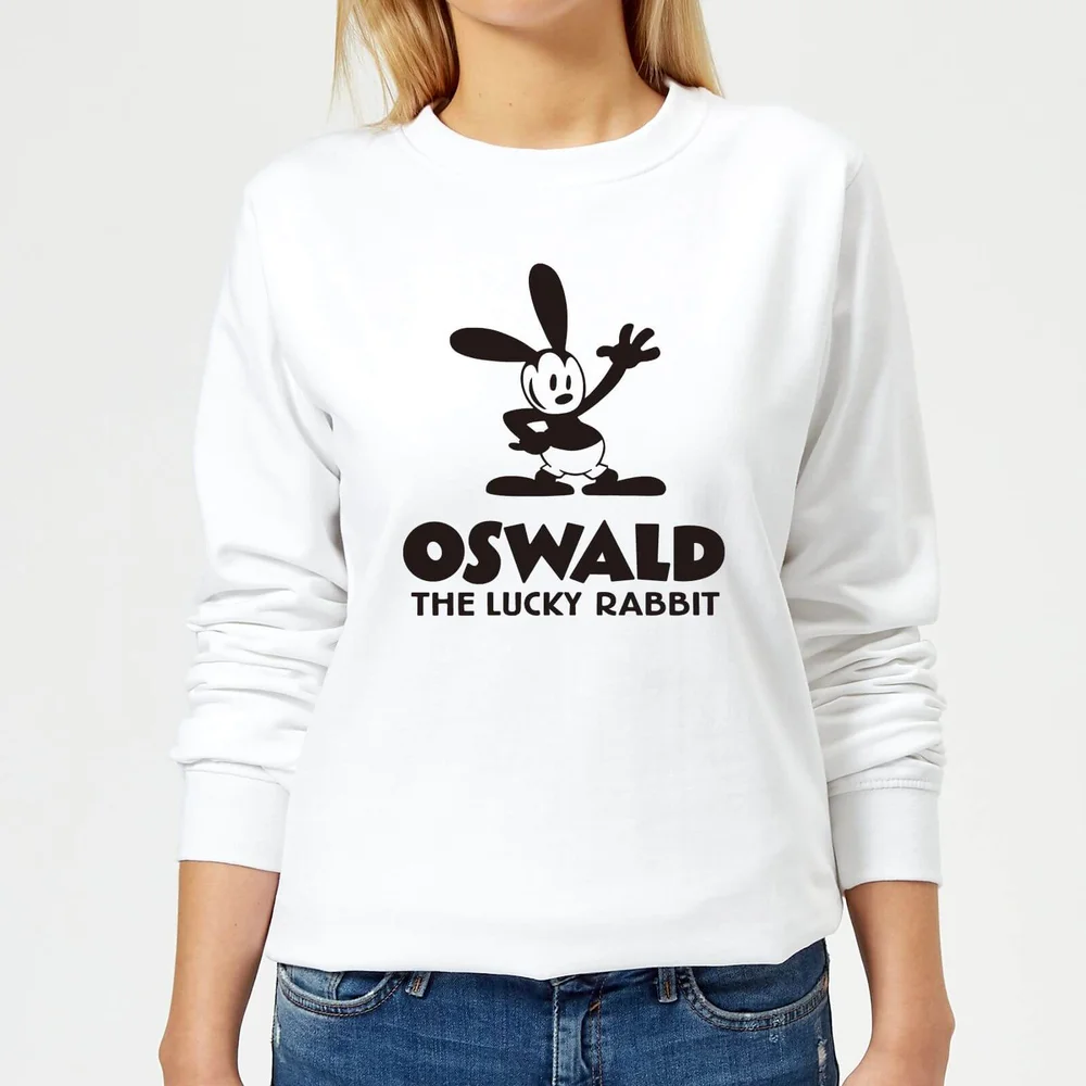 Disney Oswald The Lucky Rabbit Women's Sweatshirt - White - XS Afbeelding 1